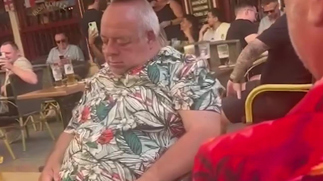 When you fell asleep at the bar 🙄