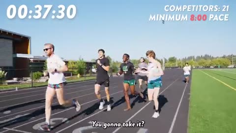 Last One RUNNING Wins $1,000!