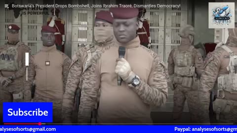 Ibrahim Traoré is the template for breaking out of Neocolonialism