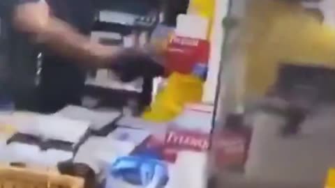 ROOFTOP KOREANS: A black woman goes behind the counter to attack a Korean cashier and gets beat up