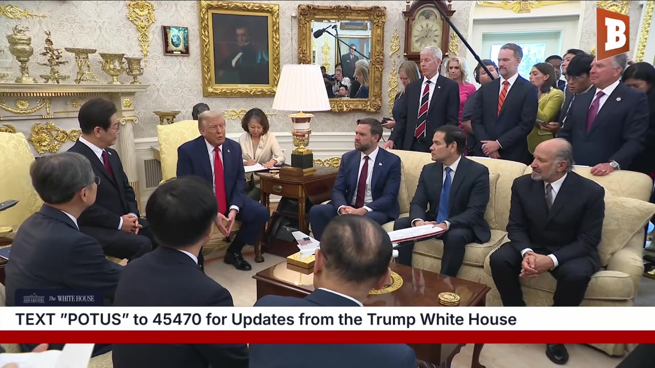 LIVE: President Trump Meets with South Korean President...