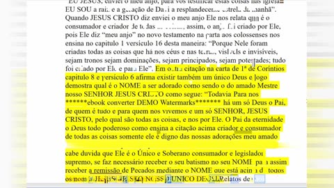 02.161.A Maior Farsa do Trinitarismo parte 7