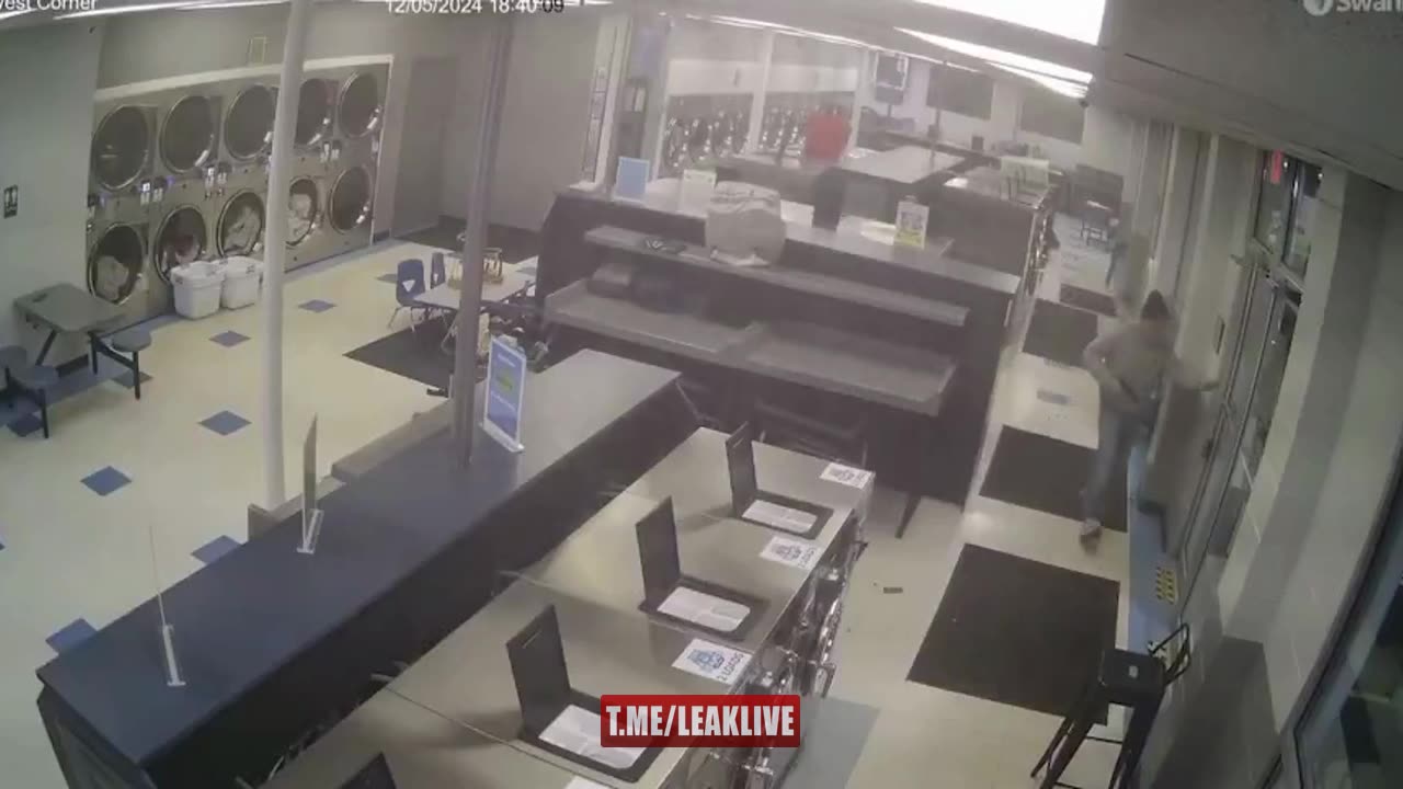 Released Footage From 2024 Laundromat Shooting