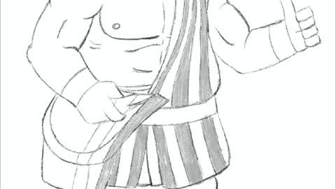 Timelapse: E. Honda Sketch