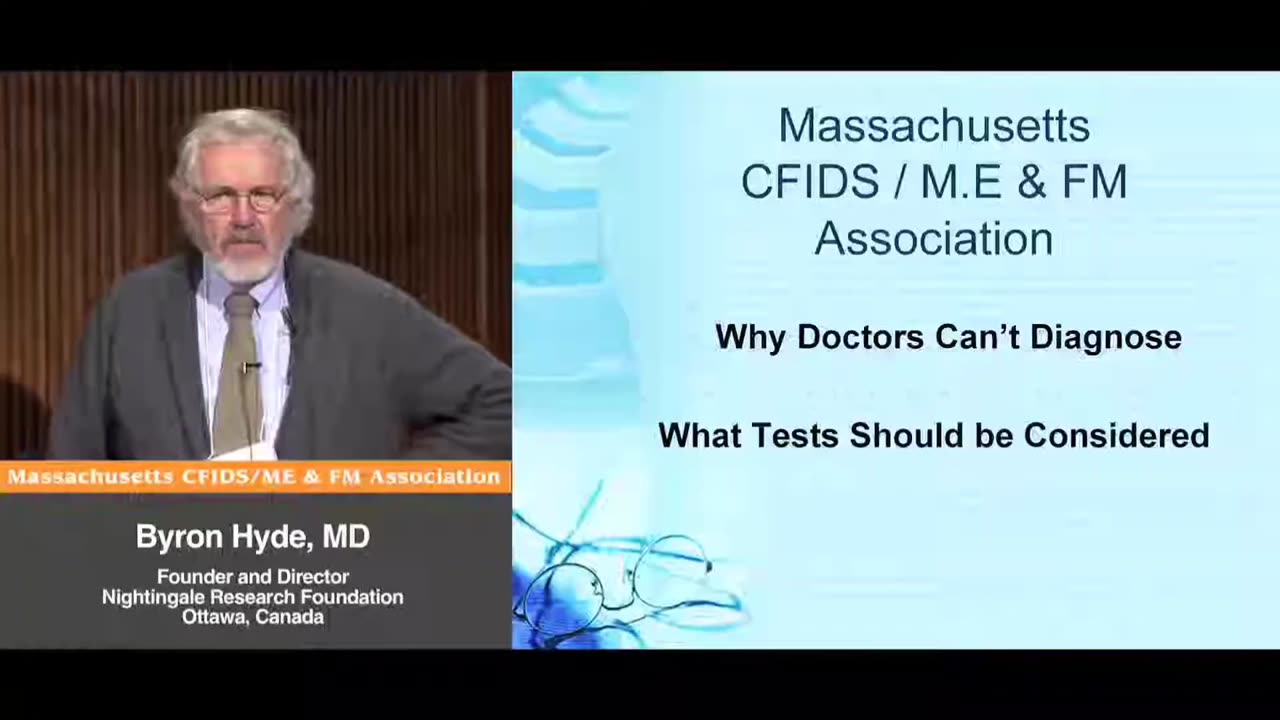"You fall into a small group, which is too much for our understanding as physicians" - Byron Hyde, MD