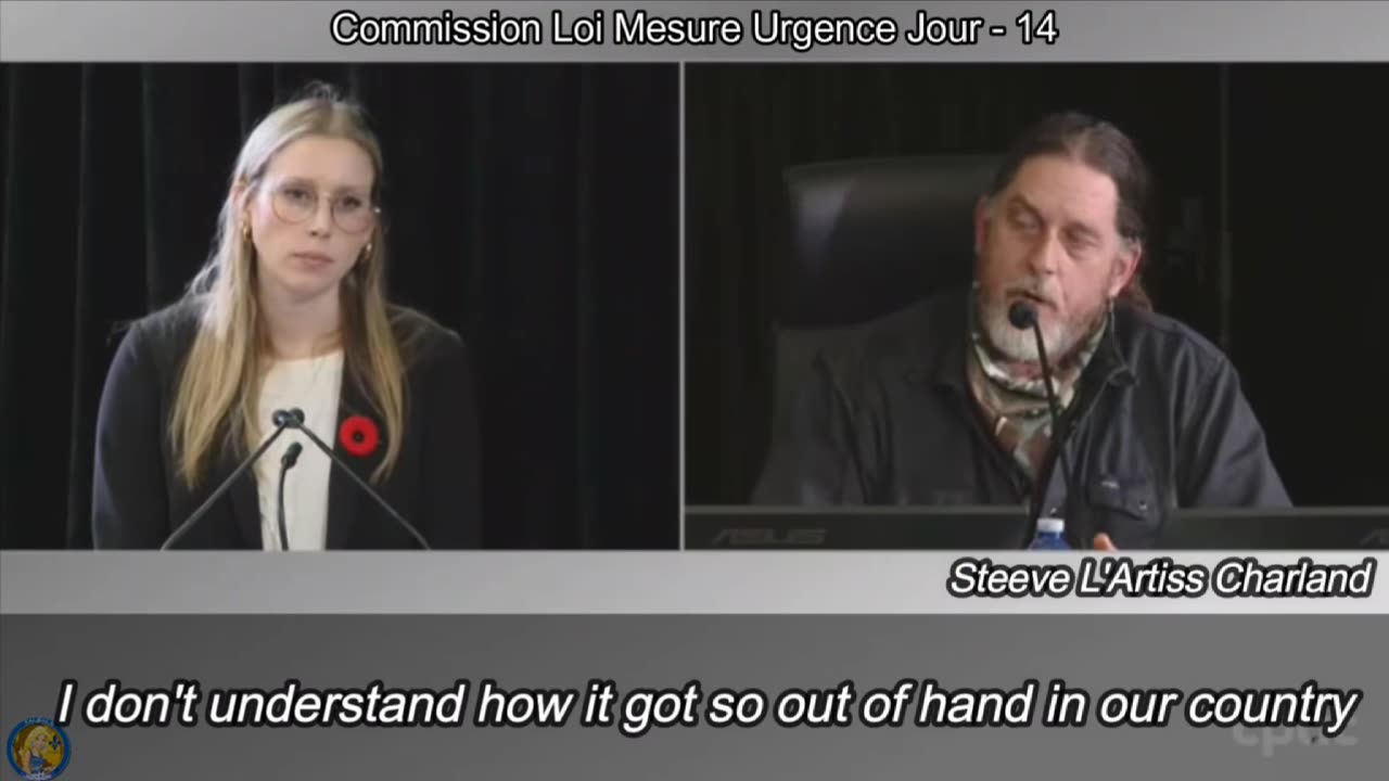 Arrestation Steeve L'Artiss Charland Trucker convoy 2022 Canada