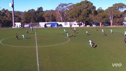 Soccer is beautiful. What a pass from Muna and Ollie.
