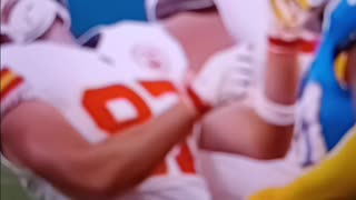 Travis kelce gets throttled