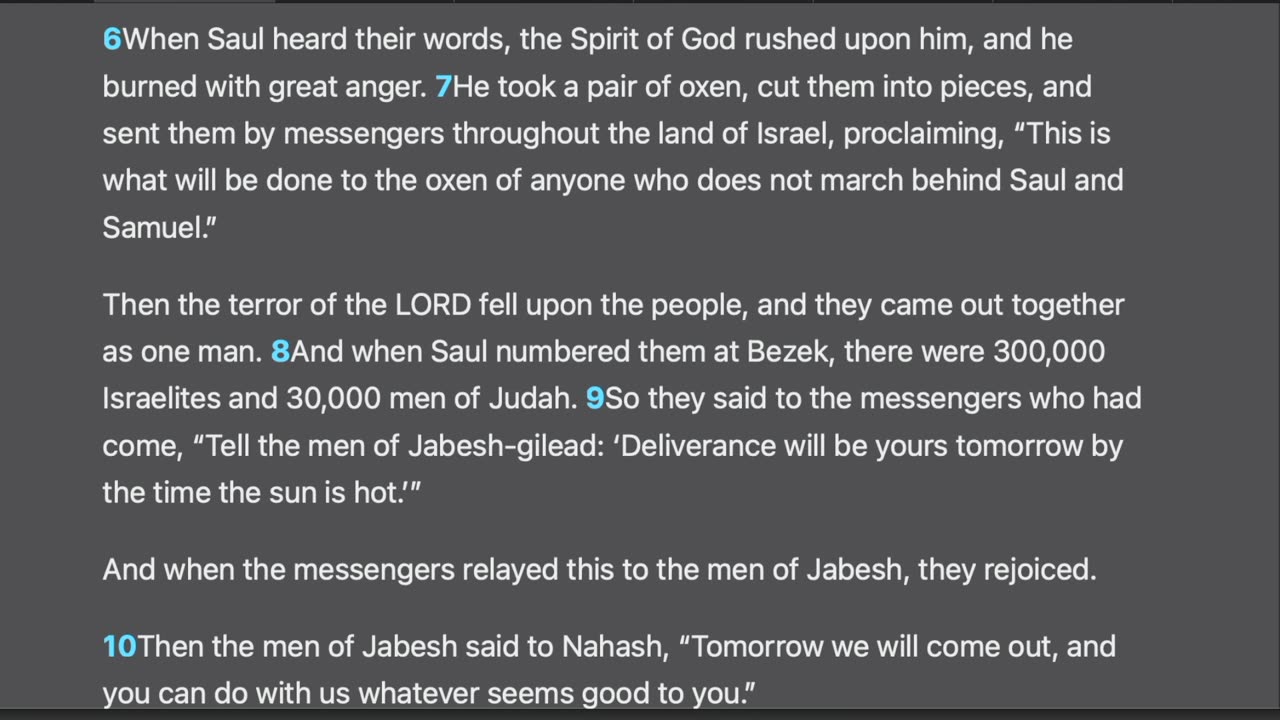 1 Samuel 11