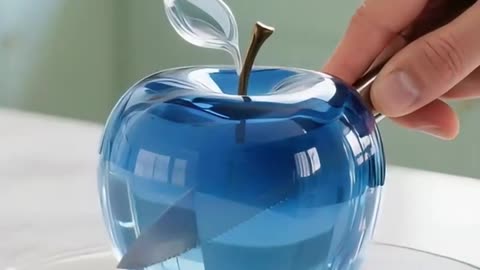 Glass Apple Delight 🍎