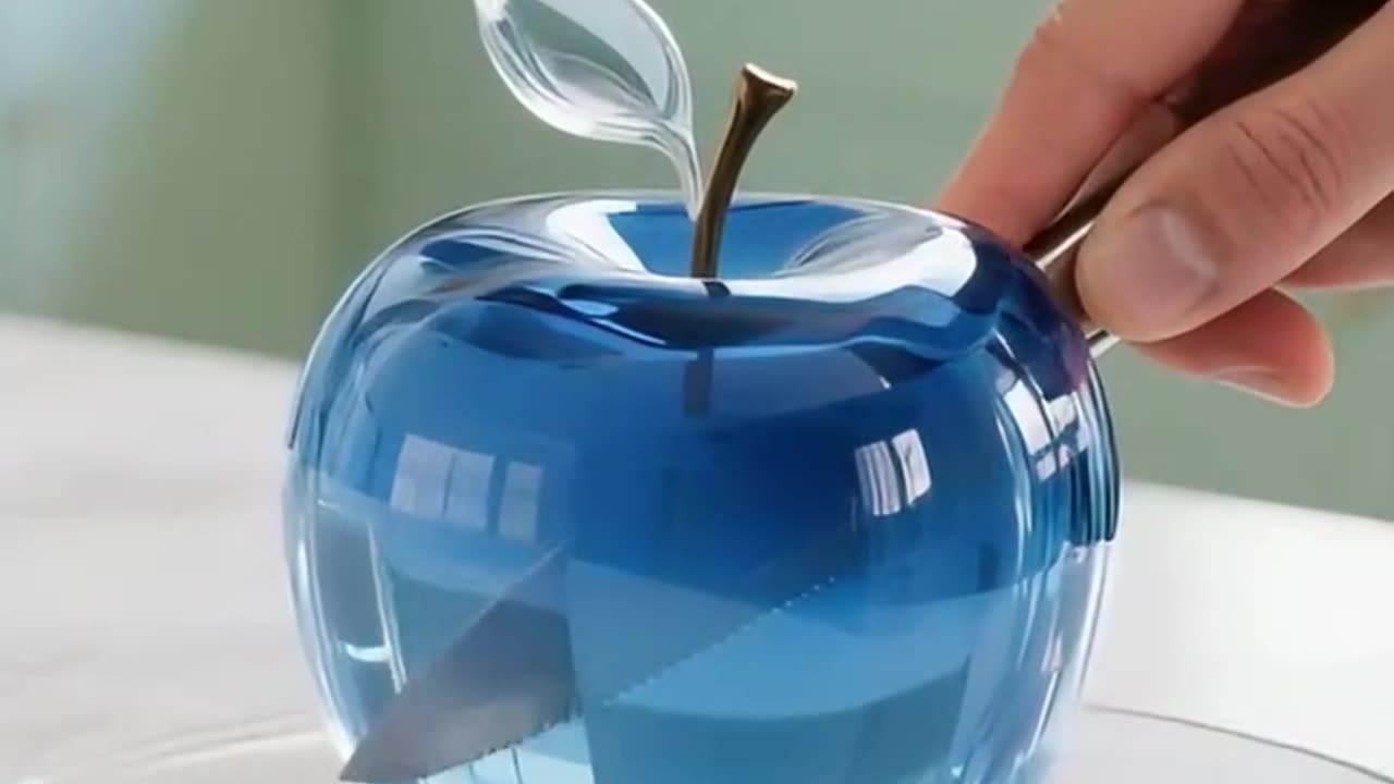 Glass Apple Delight 🍎