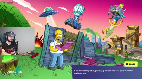 NEW FORTNITE THE SIMPSONS SEASON!!!
