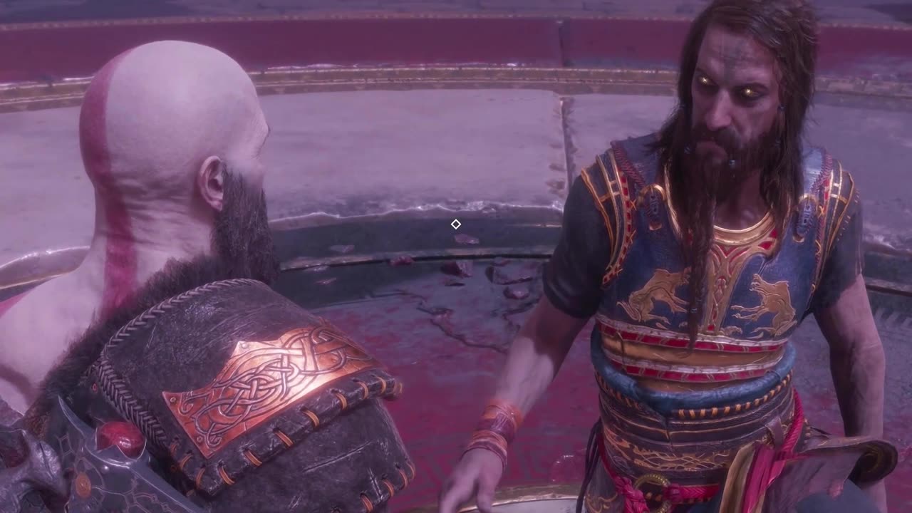 God of War Ragnarok Valhalla - Kratos vs Tyr Fight Round Two (Valhalla DLC).