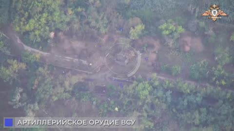 💥🎯 Ukraine Russia War | Lancet Strike on Ukrainian D-20 Howitzer | RCF