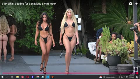 BTP Bikini casting for San Diego Swim Week