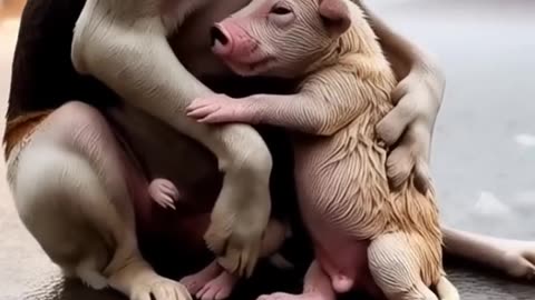 Poor pig.