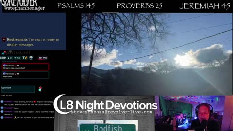 L8NIGHTDEVOTIONS REVOLVER -PSALM 145- PROVERBS 25- JEREMIAH 45- READING WORSHIP PRAYERS