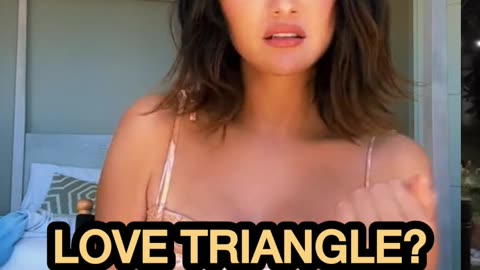 Justin Bieber and Selene Gomez and Hailey Bailey in love triangle ?