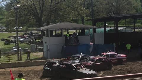 MAY 10 2025 DEMOLITION DERBY AT THE GREAT STONEBORO FAIRGROUNDS PART 7