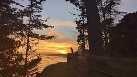 Campground Sunset