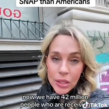 More immigrants (illegal aliens) receive SNAP than Americans.