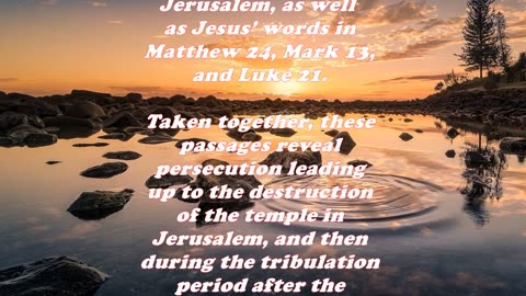 Matthew 10:23 - Daily Bible Verse Commentary