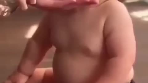 Child's laughter