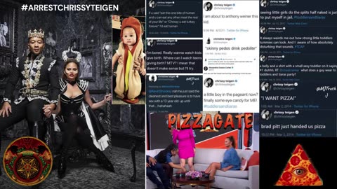 Chrissy Teigen and PIZZAGATE. #arrestchrissyteigen