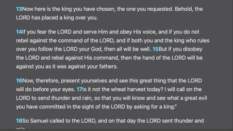 1 Samuel 12