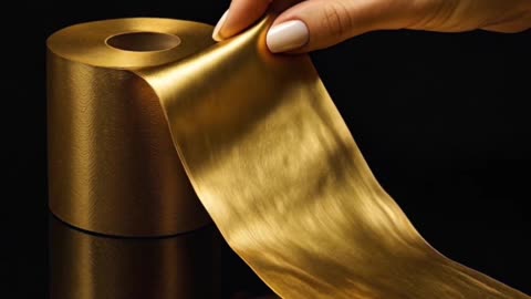 24 Karat Gold Toilet Paper #reels #fyp #shorts #viral