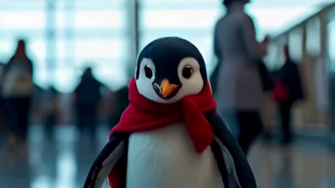 🐧 Cute Penguin at the Airport ✈️ | Funny Travel Adventure | Adorable Animal Video