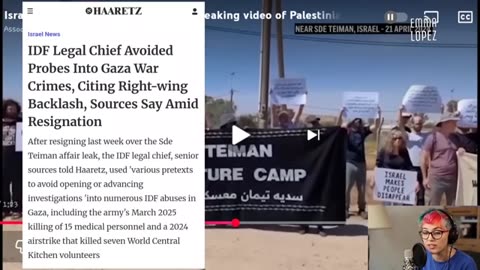 Former IDF Lawyer ARRESTED for LEAKING SHOCKING VIDEO Allegedly Showing PALESTINIAN PRISONER ABUSE.