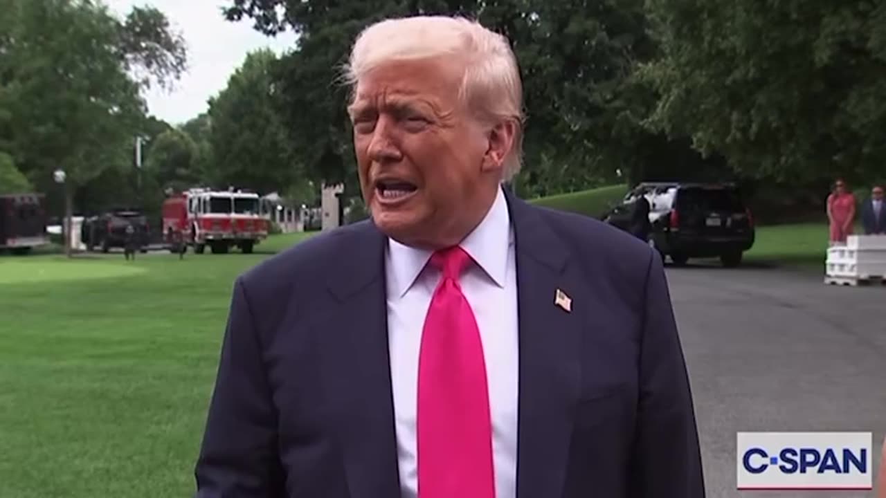 President Trump Takes Questions on Ukraine, Says Biden Got Us into War “Because He’s a Dummy”