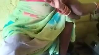 Amazing: village fresh vegetables cooking