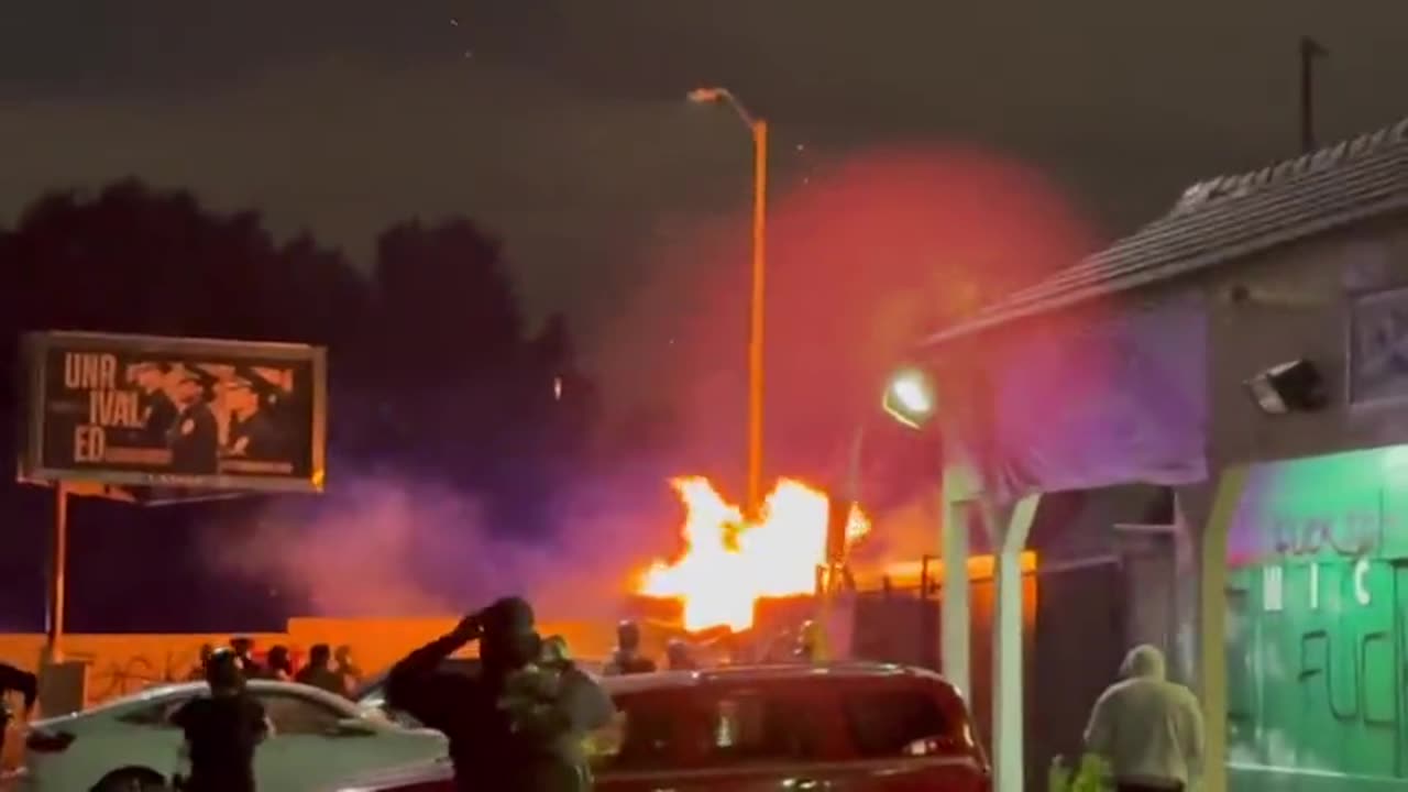 ICE Rioters Set Their Own Communities on Fire to Keep Illegal Aliens in Los Angeles