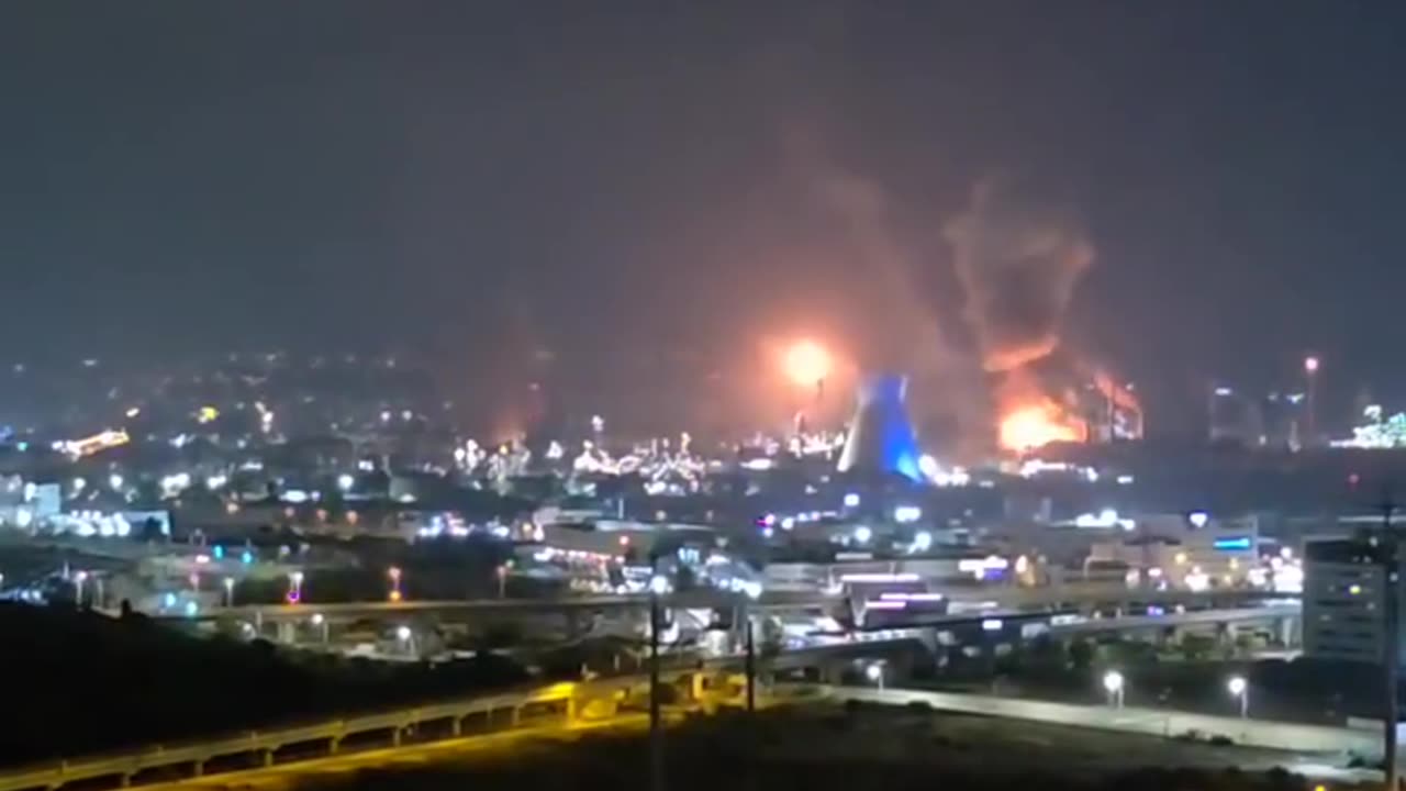 Moment THAAD Launchers Are Destroyed In Haifa