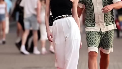Walks like a true model