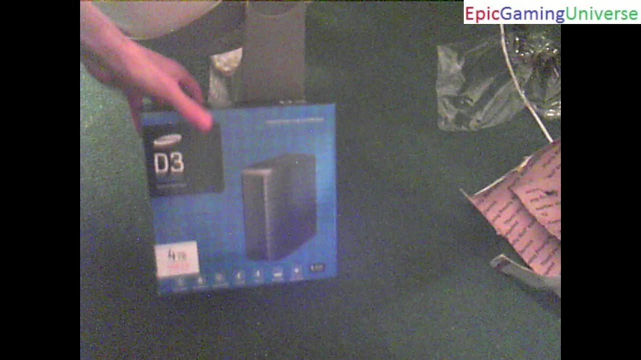 Unboxing The SAMSUNG D3 Station 4TB USB 3.0 External Hard Drive