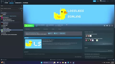 Lossless Scaling vs. native resolution