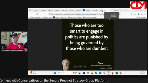 Precinct Strategy Political symptoms versus the disease. Dan Schultz May 22 2025