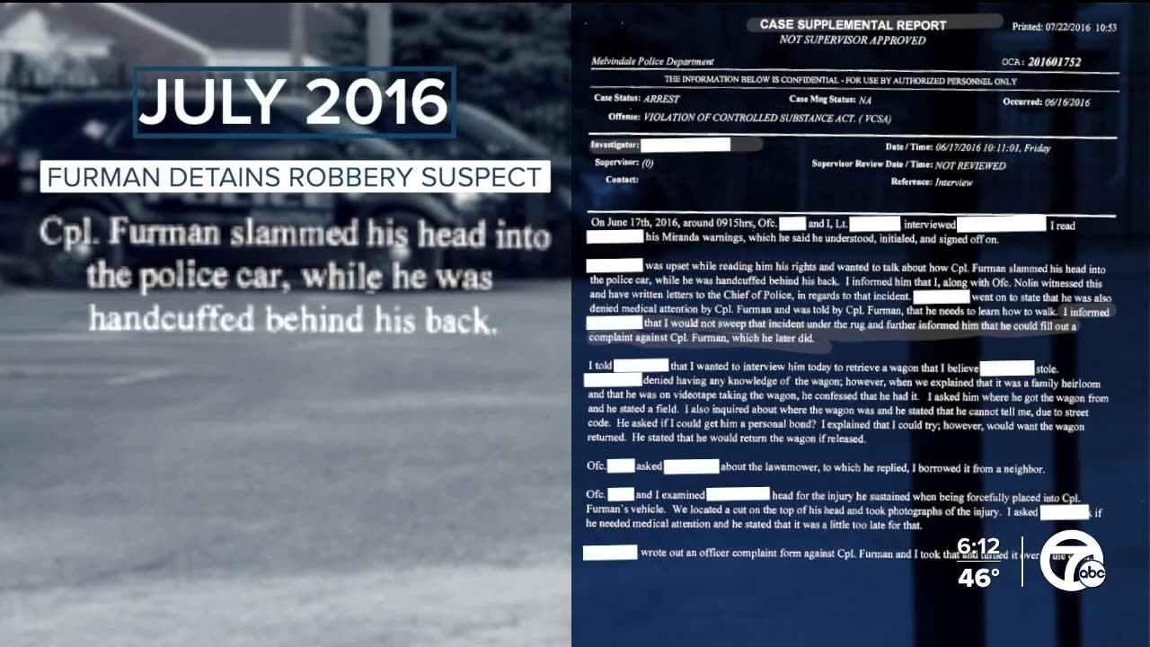 Melvindale Lt. stopped her over an expired tab, then tased her in front of her children