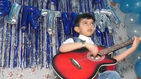 The Yoseph Family || Brother Yirmeyah Playing Guitar on His Birthday !! Anugrah Tv