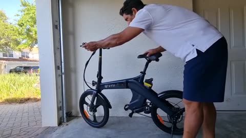 unboxing e prova su strada della bike ELETTRICA DYU T1_part15