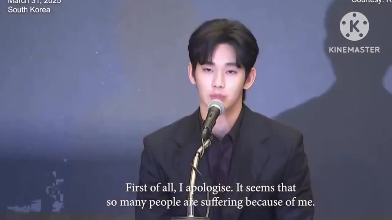 Kim Soo-hyun Tearfully Denies Allegations in Kim Sae-ron Controversy