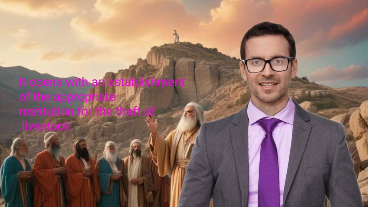 Exodus Chapter 22 Bible Study: God's Legal Framework