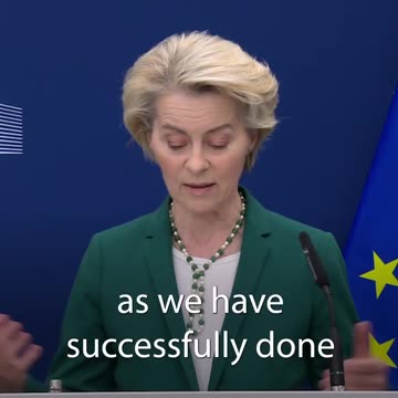 Ursula von der Leyen announces the EU “is ready to negotiate with the US.