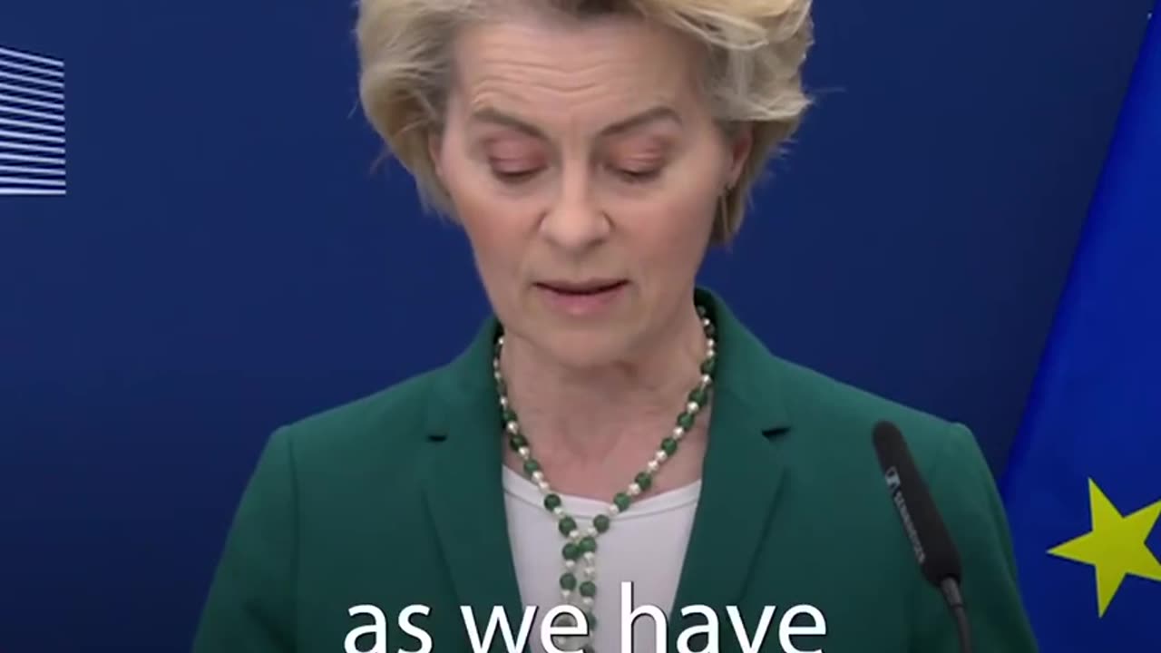 Ursula von der Leyen announces the EU “is ready to negotiate with the US.