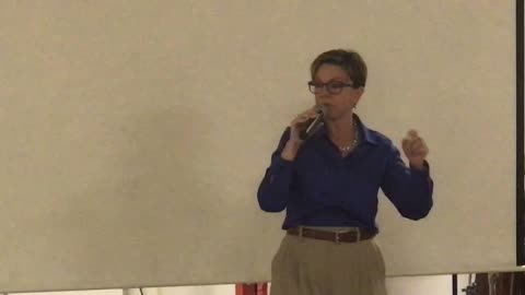 Donna Brandenburg at Hillsdale Conservatives August 7 2025 - (Video 1 of 3)