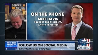 Mike Davis On Rogue Activist Judges: "Their Job Is To Wear Robes, Not Capes"