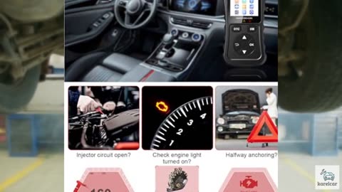 XIAUODO OBD2 Scanner Car Code Reader Support Voltage Test Plug and Play Fixd Ca